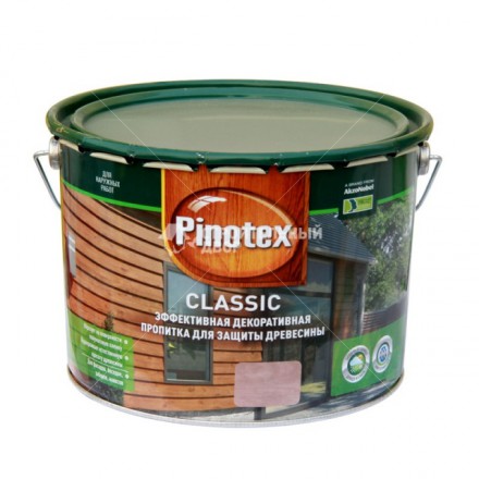 Декоративно-защитное средство д/дерева Pinotex Classic Рябина, 10л